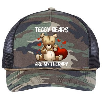 Cool Teddy Bear Gift Plush Stuffed Toy Animal Funny Gift Retro Rope Trucker Hat Cap