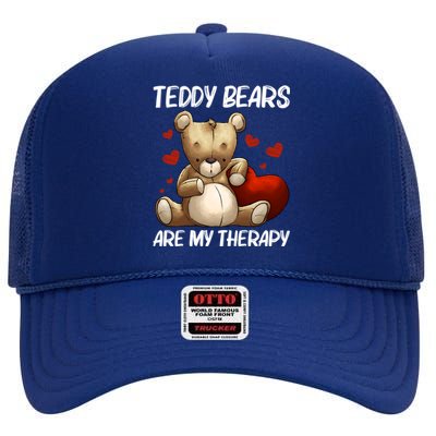 Cool Teddy Bear Gift Plush Stuffed Toy Animal Funny Gift High Crown Mesh Back Trucker Hat