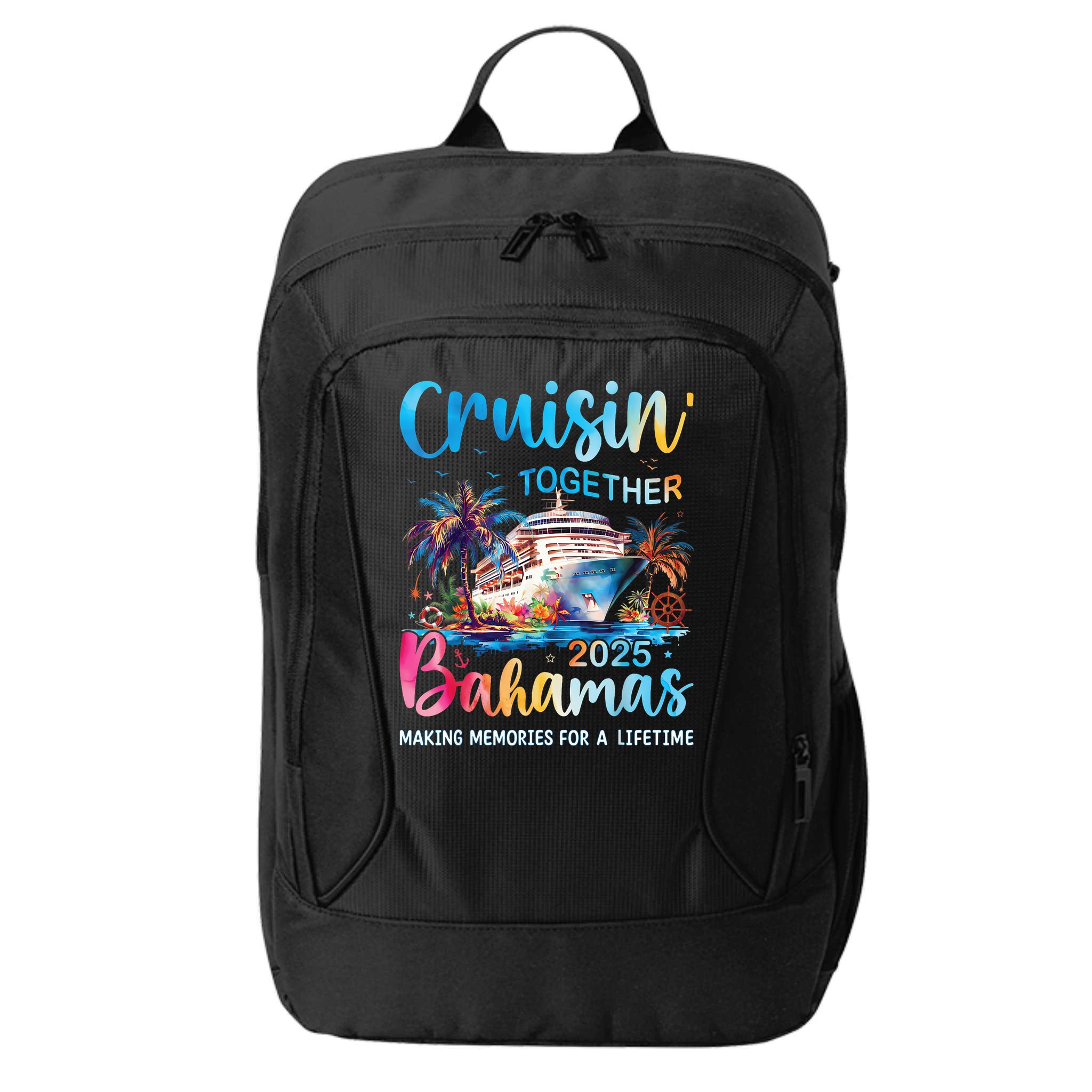 Cruisin Together Bahamas 2025 Family Cruise Bahamas Vacation City Backpack