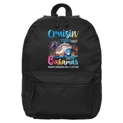 Cruisin Together Bahamas 2025 Family Cruise Bahamas Vacation 16 in Basic Backpack