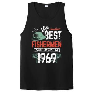 Cute The Best Fisherman Are Born In 1969 Fishing Hat Trout Boat PosiCharge Competitor Tank