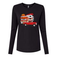 Camping Truck Boats Watercraft Kayaks And Paddleboards Cool Gift Womens Cotton Relaxed Long Sleeve T-Shirt