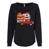 Camping Truck Boats Watercraft Kayaks And Paddleboards Cool Gift Womens California Wash Sweatshirt