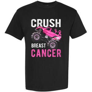 Crush Truck Breast Cancer Garment-Dyed Heavyweight T-Shirt