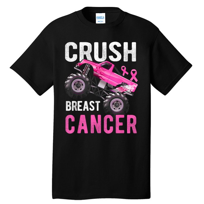 Crush Truck Breast Cancer Tall T-Shirt