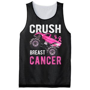 Crush Truck Breast Cancer Mesh Reversible Basketball Jersey Tank