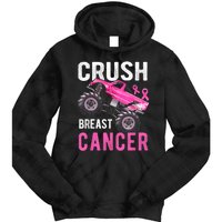 Crush Truck Breast Cancer Tie Dye Hoodie