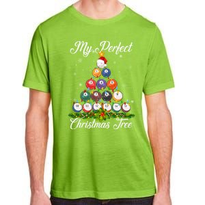 Christmas Tree Billiards Ugly Xmas Sweater Great Gift Adult ChromaSoft Performance T-Shirt