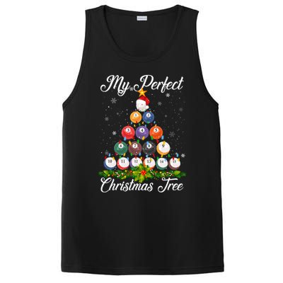 Christmas Tree Billiards Ugly Xmas Sweater Great Gift PosiCharge Competitor Tank