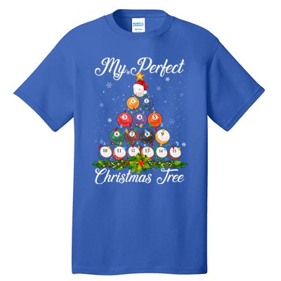 Christmas Tree Billiards Ugly Xmas Sweater Great Gift Tall T-Shirt