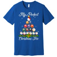 Christmas Tree Billiards Ugly Xmas Sweater Great Gift Premium T-Shirt