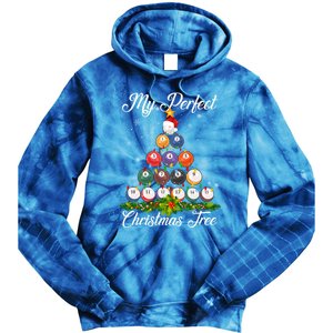 Christmas Tree Billiards Ugly Xmas Sweater Great Gift Tie Dye Hoodie