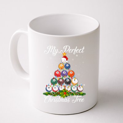 Christmas Tree Billiards Ugly Xmas Sweater Great Gift Coffee Mug