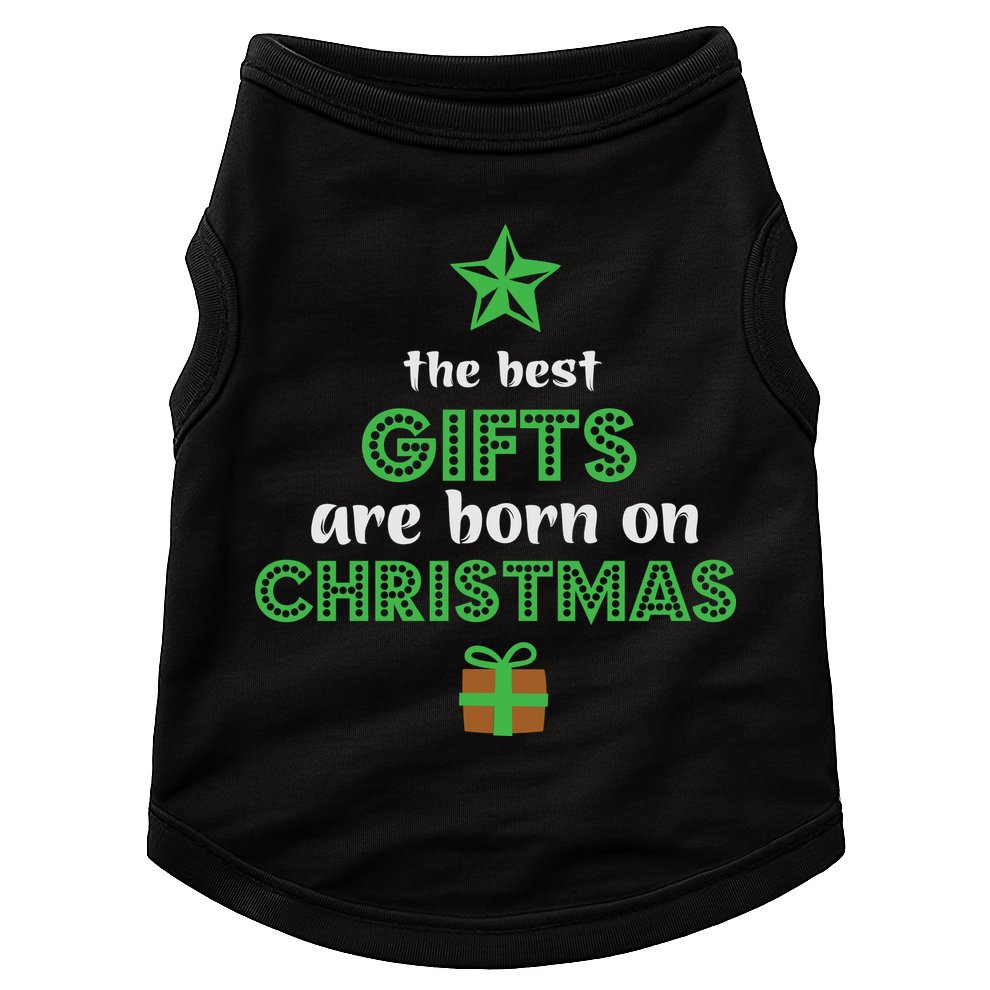 Christmas The Best Gifts Are Bron On Xmas Doggie Tank
