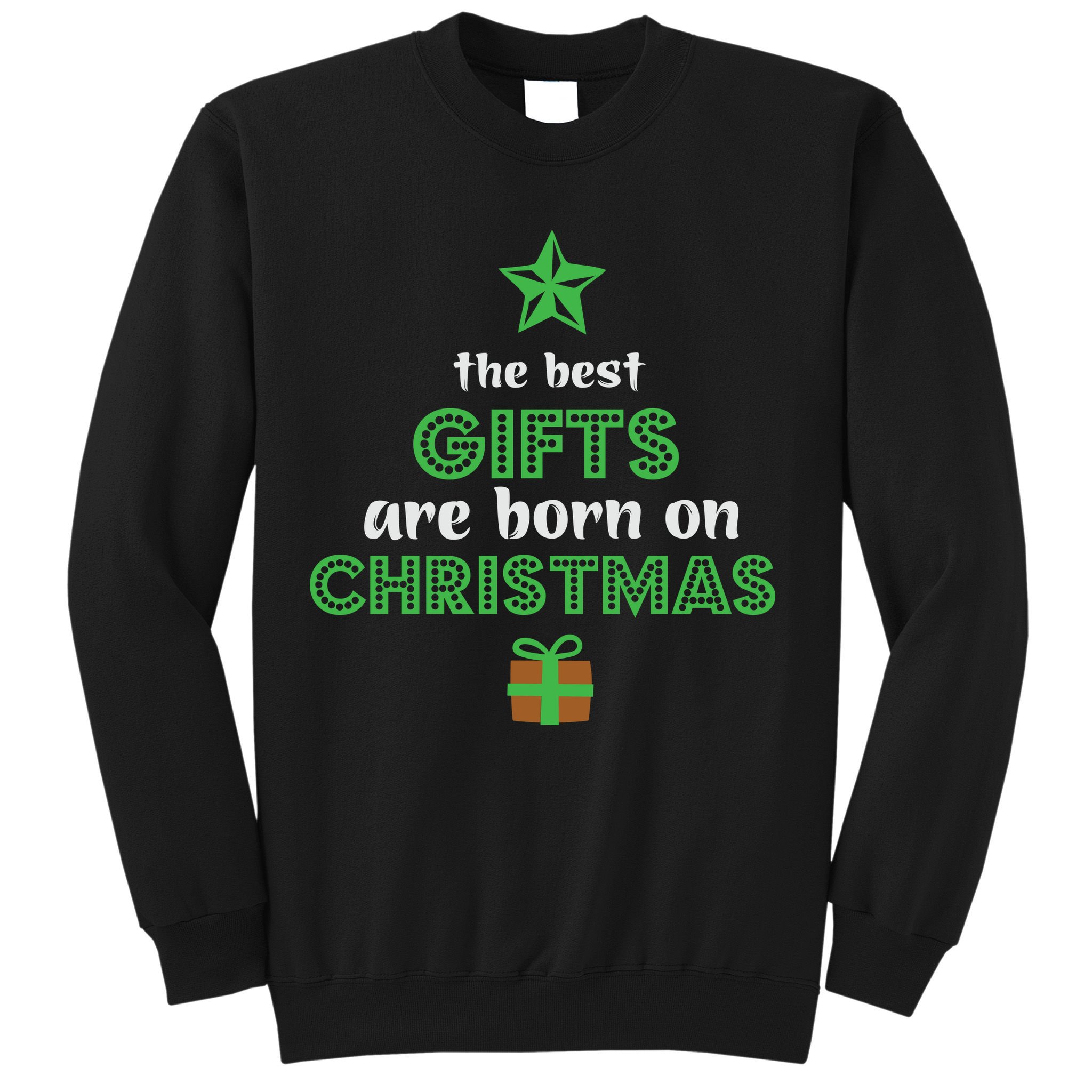 Christmas The Best Gifts Are Bron On Xmas Sweatshirt