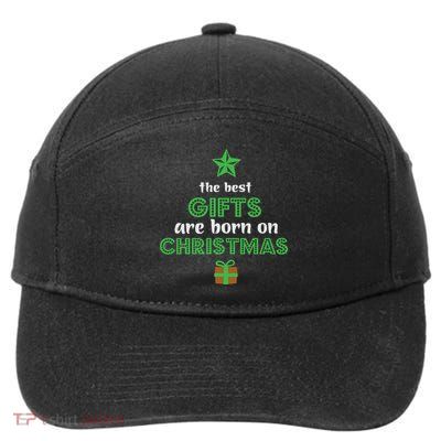 Christmas The Best Gifts Are Bron On Xmas 7-Panel Snapback Hat