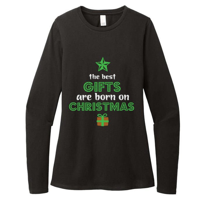 Christmas The Best Gifts Are Bron On Xmas Womens CVC Long Sleeve Shirt