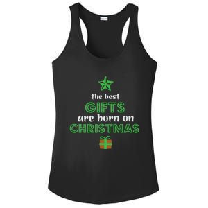 Christmas The Best Gifts Are Bron On Xmas Ladies PosiCharge Competitor Racerback Tank