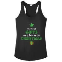 Christmas The Best Gifts Are Bron On Xmas Ladies PosiCharge Competitor Racerback Tank