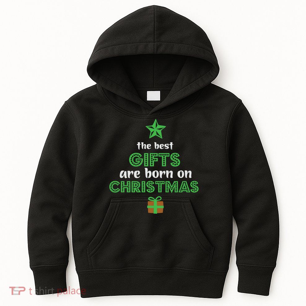 Christmas The Best Gifts Are Bron On Xmas Kids Hoodie