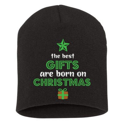 Christmas The Best Gifts Are Bron On Xmas Short Acrylic Beanie