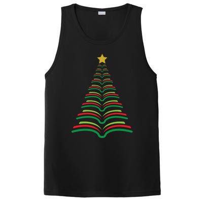 Christmas Tree Books Teacher Holiday Gift Librarian School Meaningful Gift PosiCharge Competitor Tank