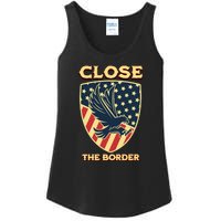 Close The Border Conservative Republican Ladies Essential Tank