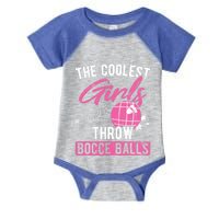 Coolest Throw Bocce Ball Great Gift Infant Baby Jersey Bodysuit