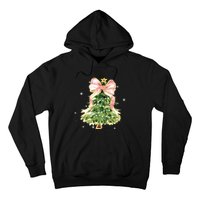 Christmas Tree Bow Christmas Tree Hoodie