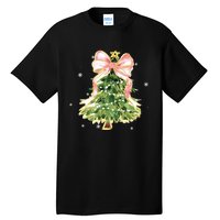 Christmas Tree Bow Christmas Tree Tall T-Shirt