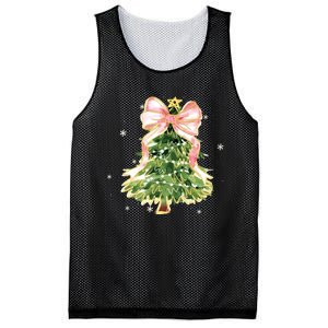 Christmas Tree Bow Christmas Tree Mesh Reversible Basketball Jersey Tank