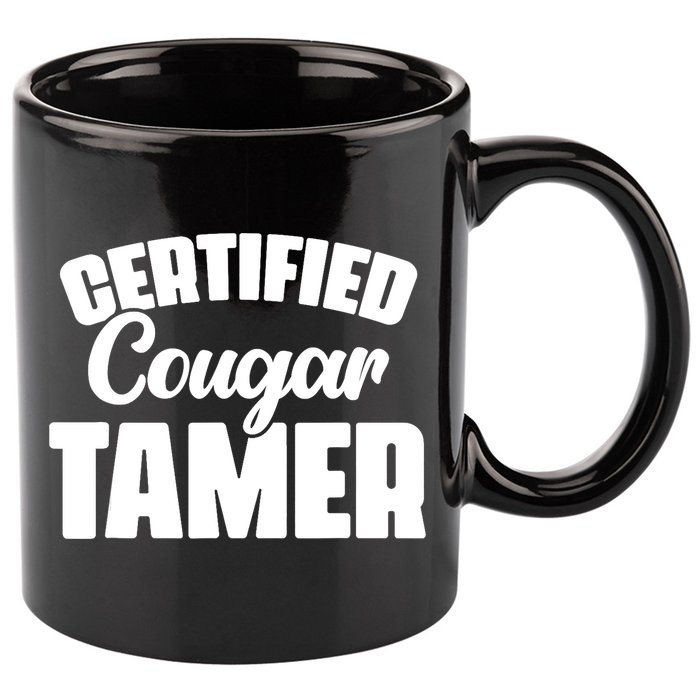 Cougar Tamer Bait Hunter Slayer Cougars 11oz C Handle Ceramic Mug