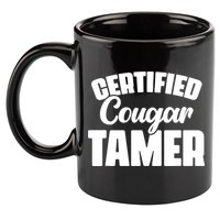 Cougar Tamer Bait Hunter Slayer Cougars 11oz C Handle Ceramic Mug