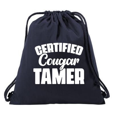 Cougar Tamer Bait Hunter Slayer Cougars Drawstring Bag