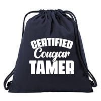 Cougar Tamer Bait Hunter Slayer Cougars Drawstring Bag