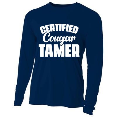 Cougar Tamer Bait Hunter Slayer Cougars Cooling Performance Long Sleeve Crew