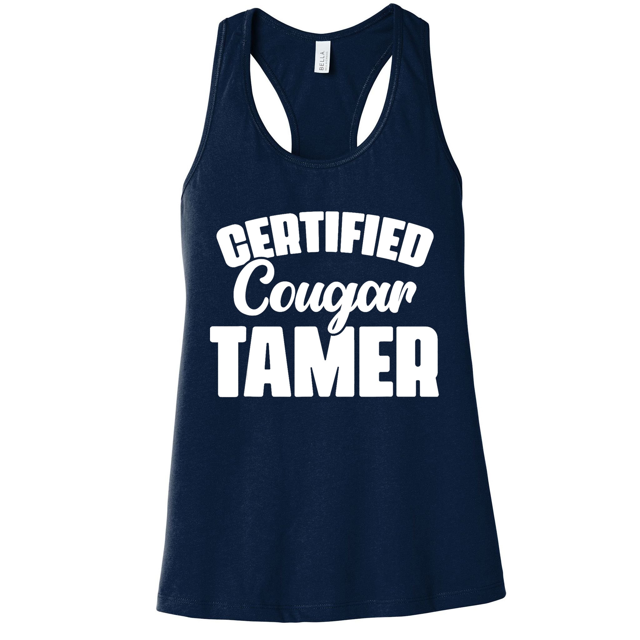 Cougar Tamer Bait Hunter Slayer Cougars Womens Tank Top