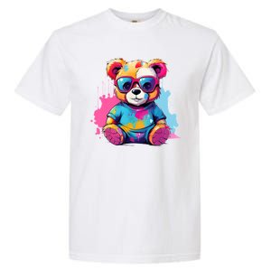 Colorful Teddy Bear Cute Teddy Bear I Teddy Art I Teddy Bear Garment-Dyed Heavyweight T-Shirt