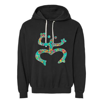 Coqui Taino Boricua Gift Puerto Rico Coqui Taino Garment-Dyed Fleece Hoodie