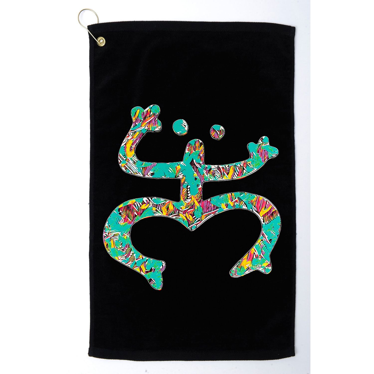Coqui Taino Boricua Gift Puerto Rico Coqui Taino Golf Towel