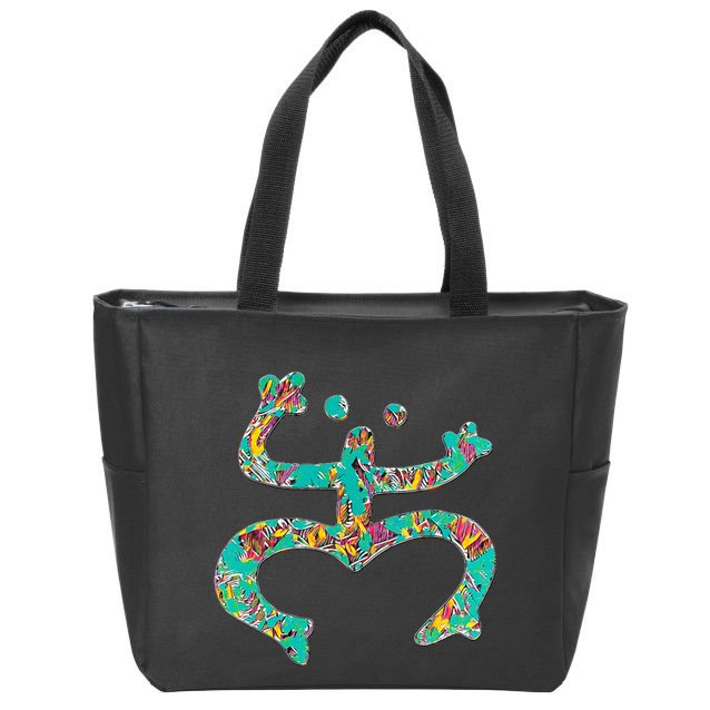 Coqui Taino Boricua Gift Puerto Rico Coqui Taino Zip Tote Bag