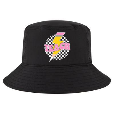 Checkered Teach Back To School Teacher Cool Comfort Performance Bucket Hat