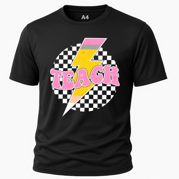 Checkered Teach Back To School Teacher Performance Shirt