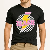 Checkered Teach Back To School Teacher Performance Shirt