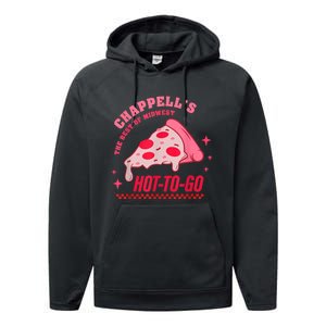 ChappellS The Best Of Midwest Hottogo Funny Performance Fleece Hoodie