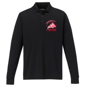 ChappellS The Best Of Midwest Hottogo Funny Performance Long Sleeve Polo