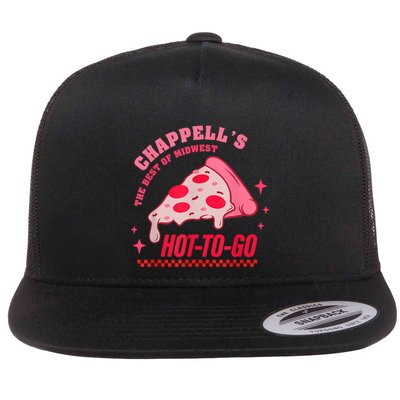 ChappellS The Best Of Midwest Hottogo Funny Flat Bill Trucker Hat