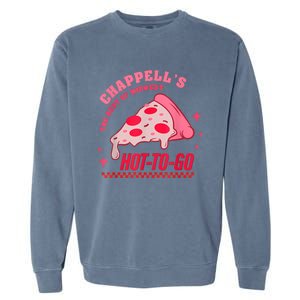 ChappellS The Best Of Midwest Hottogo Funny Garment-Dyed Sweatshirt