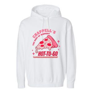 ChappellS The Best Of Midwest Hottogo Funny Garment-Dyed Fleece Hoodie