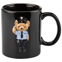 Cute Teddy Bear In Police Uniform 11oz C Handle Ceramic Mug